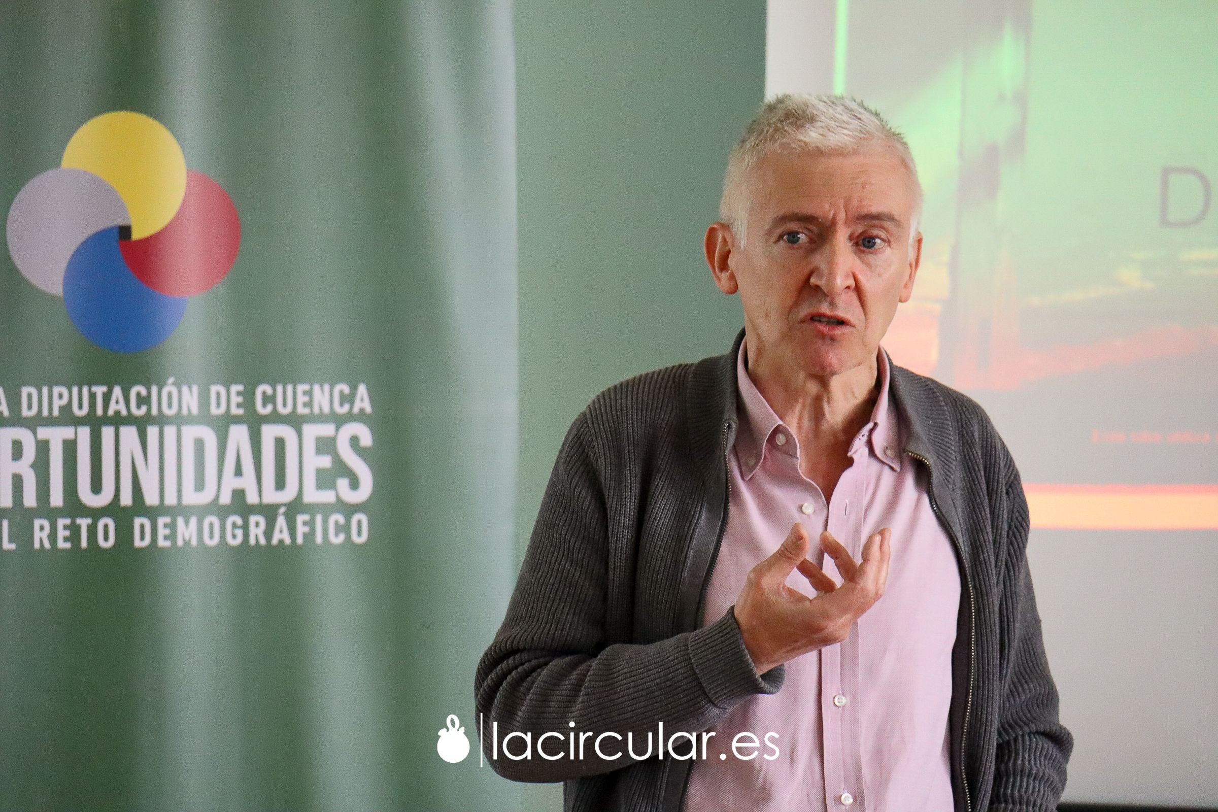 Luis Antonio Sáez Pérez, de la Cátedra sobre Despoblación y Creatividad de la Diputación de Zaragoza-UNIZAR